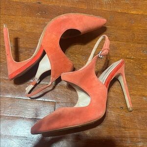 Zara Vibrant Orange Women's Heels